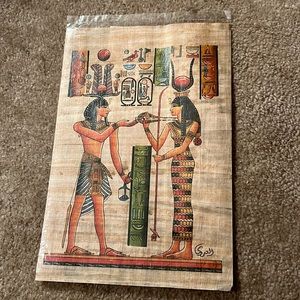 Egyptian Papyrus Painting